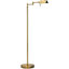 Lampe sur pied réglable à hauteur variable à bras pivotant à DEL de 360 degrés Urick