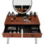 Ensemble coiffeuse avec miroir-299344647