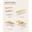 Frame Mounted Spice Rack with Adjustable Racks-1505202030
