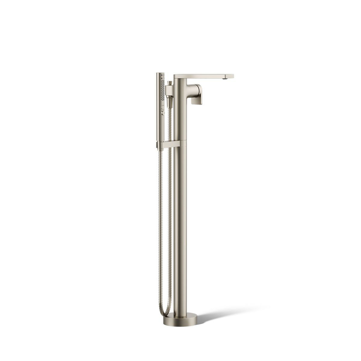 Composed Freestanding Bath Faucet, Vibrant Brushed Nickel