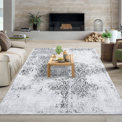 Katheriene Washable Abstract Indoor Rug