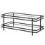 Table basse en acier et verre Robillard-177045501
