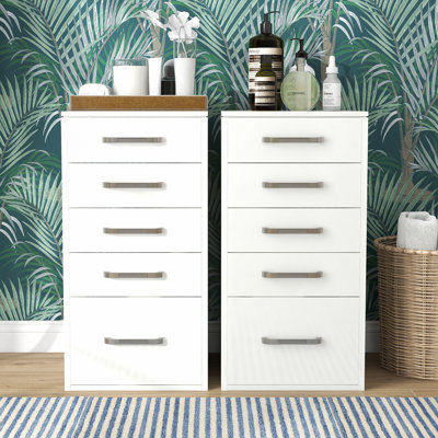 Armoire de rangement 5 tiroirs Alez