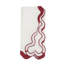 Serviette 100% lin à teinte douce festonnée (ensemble de 4)-1038790821