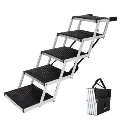 Aluminum Frame Foldable Dog Stairs