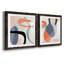 Floating On Silk III - Ensemble de 2 peintures encadrées-845462949-845462948