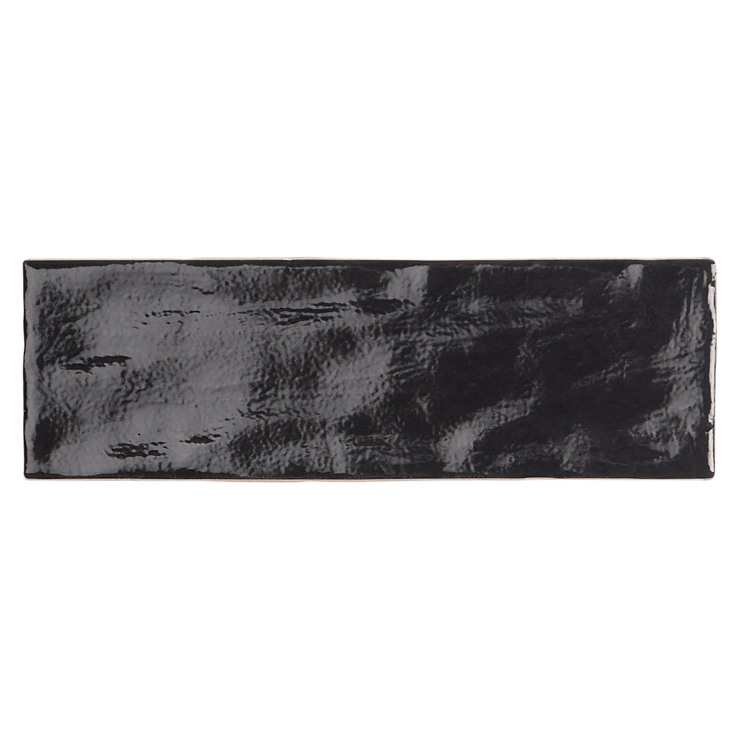 Southampton Ceramic Subway Wall Tile, Black