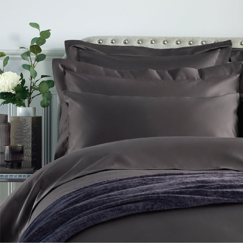 Luxury 1000 Thread Count Sateen Pillowcases, Platinum