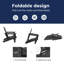 Chaise Adirondack pliante en plastique / résine Wolak-818789502