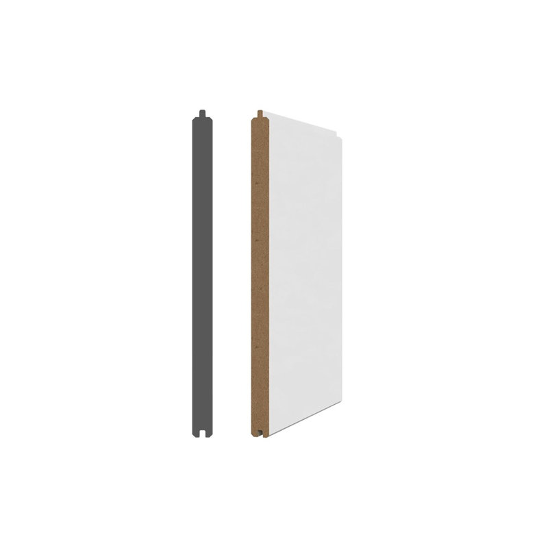 Interbois Lambris CLASSIC VJ-M - MDF avec apprêt blanc (4 mcx/pqt) 3/8" x 6-3/16" x 96"