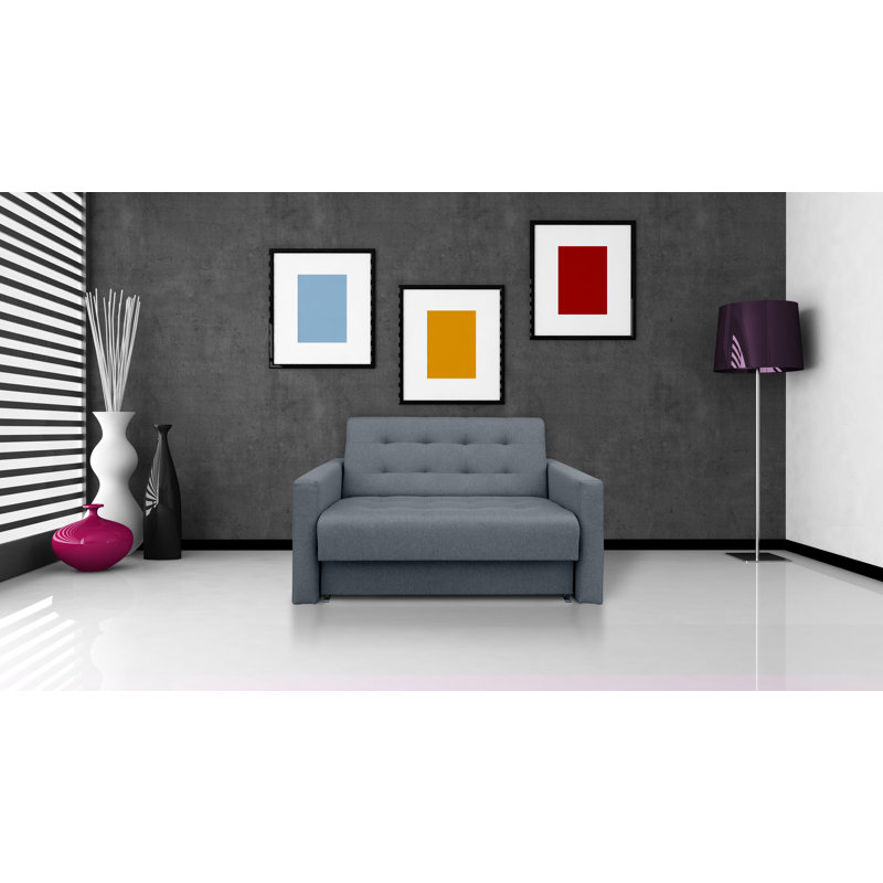 Julynn 2 Seater Loveseat, Slate Grey