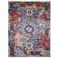 Hand Knotted Wool Area Rug in Multi