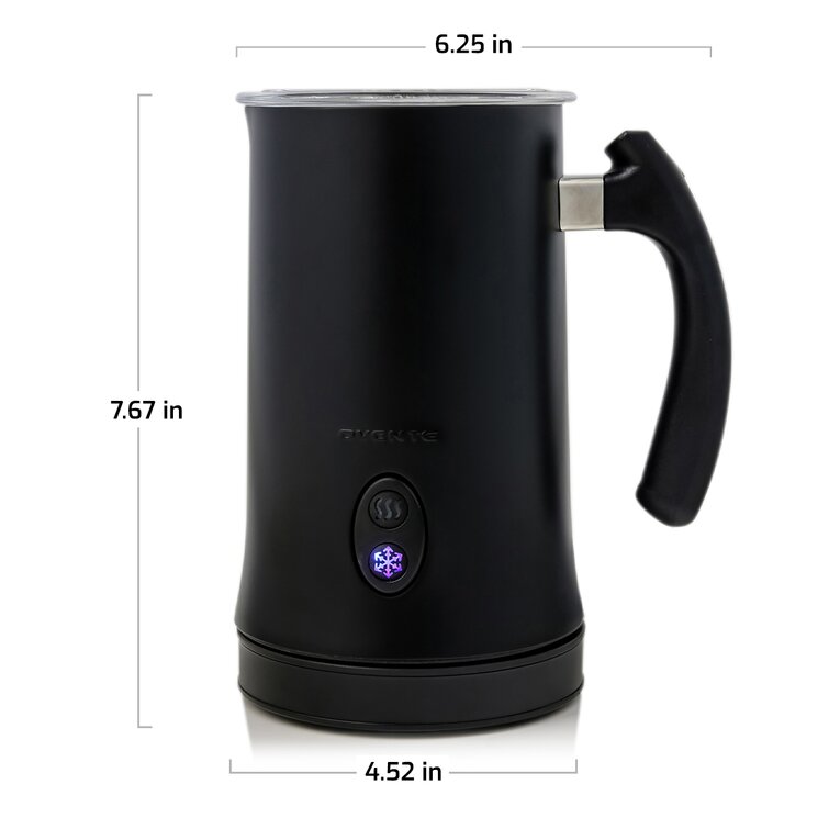 Instant Milk Frother, 4-in-1 Electric Milk Steamer, 10oz/295ml Automatic  Hot