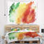 Tapisserie d'explosion de couleur abstraite-28485799
