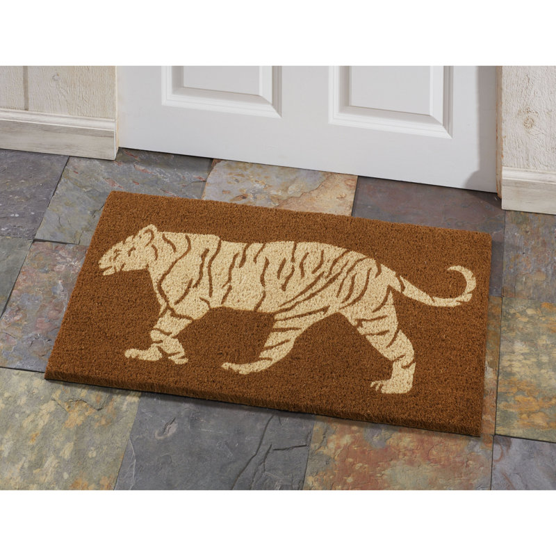 Tiger Doormat 18x30