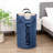 Two-Piece Set, Foldable Laundry Hamper With Handles, Large Capacity Fabric Clothes Basket For Bathroom, Washable Storage Bin For Dirty Laundry-1458320946