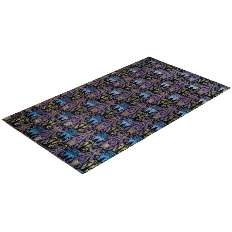 Contemporary One-of-a-Kind 7' 10" X 14' 5" Hand Knotted Area Rug