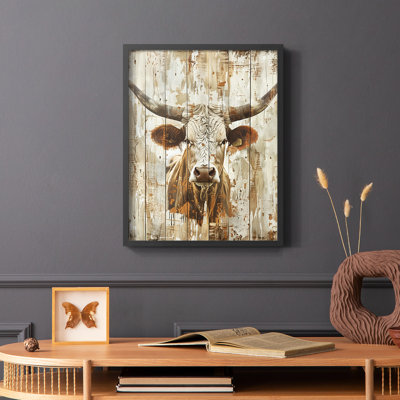 ANIMALS Series DVI  -Premium Framed Print -Ready to Hang - No Nails Required