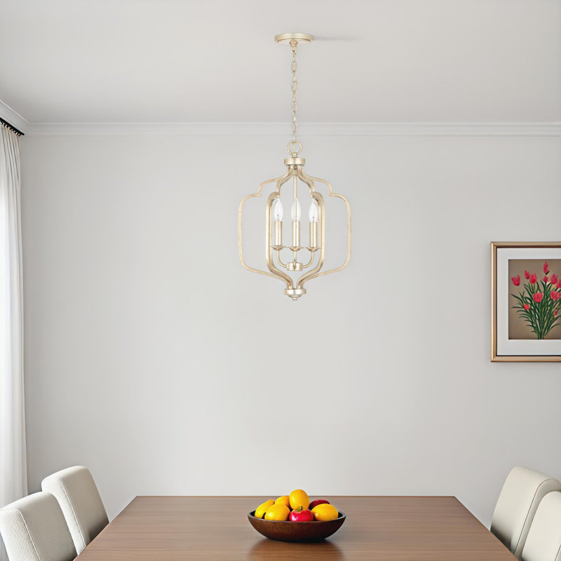 Bathild 3 - Light Dimmable Geometric Chandelier