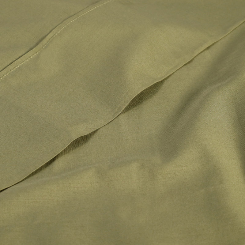 Sage Green Twin XL Cotton Percale Deep Pocket Sheet Set