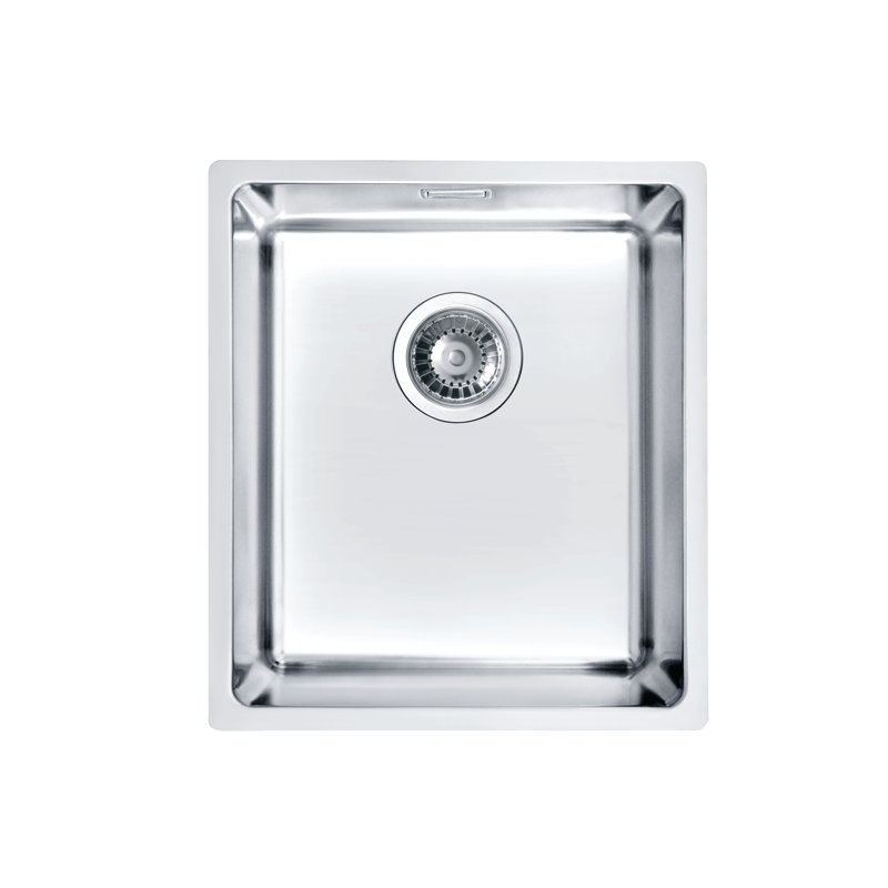 Belfry Kitchen Bergh 380mm W Single Bowl Inox Monarch Kitchen Sink 0, Copper