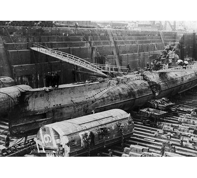 " The S-51 At The Brooklyn Navy Yard "