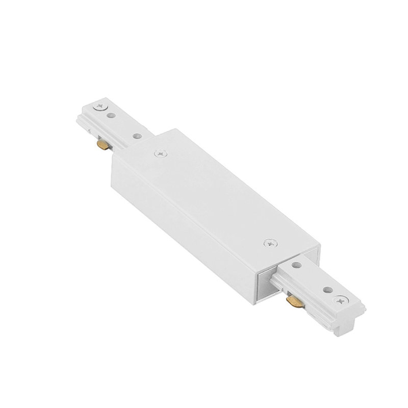 Connecteur d’alimentation droit line i Lightolier Series, Blanc
