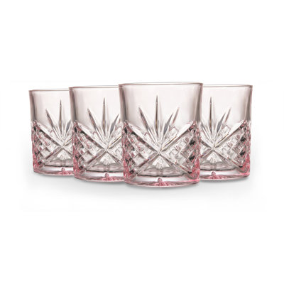Dublin Crystal Blush Whiskey Glass 11oz