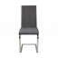 Ensemble de 2 chaises d'appoint en similicuir
