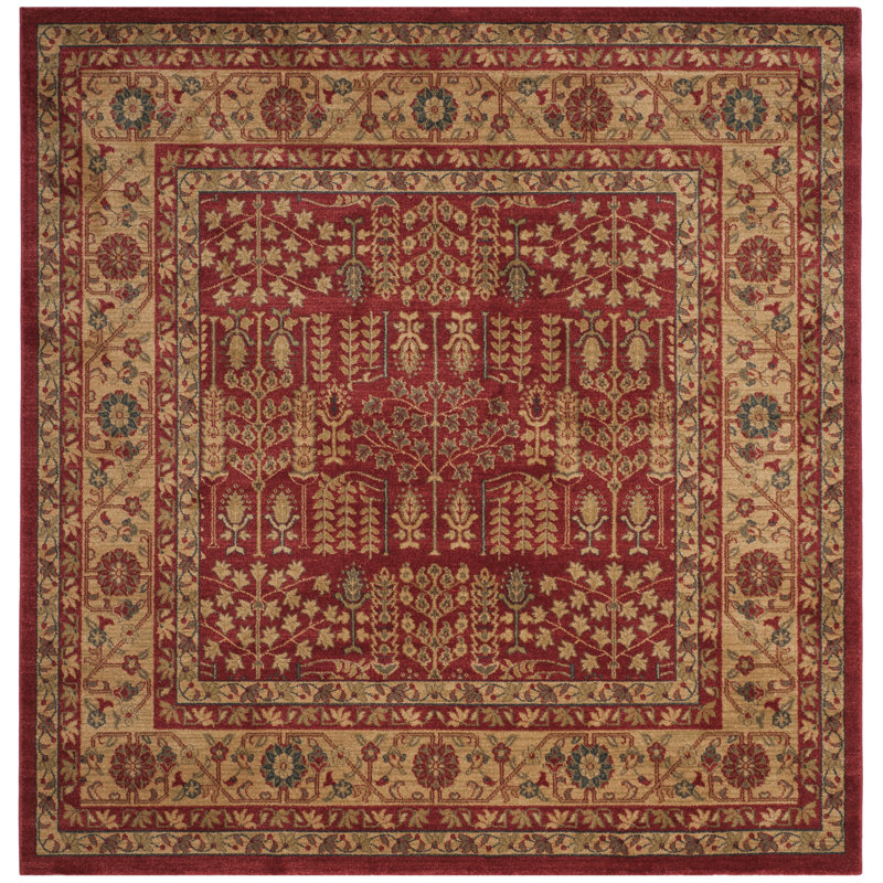 Tapis performance oriental Pennypacker, Carré 3 pi