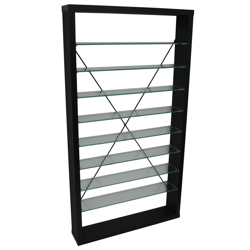 161.5 cm H Multimedia Storage, Black