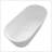 63" Solid Surface Soaking Bathtub