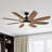 Jaysleen 60" Farmhouse Large Windmill Ceiling Fan with Light and Remote