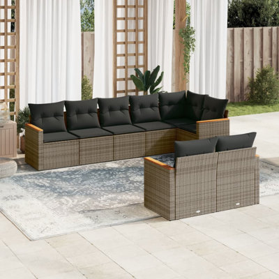Ensemble de canapé de jardin Vidaxl