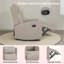 Rocking Swivel Recliner Chair-1413296558
