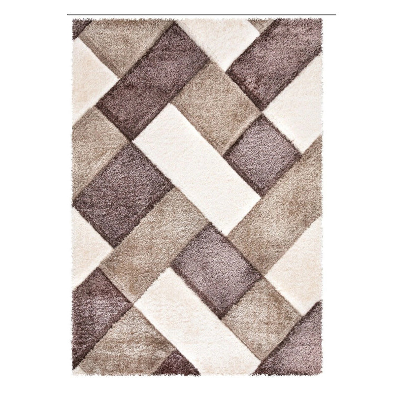 Shag Area Rug, Rectangle 200 x 290 cm