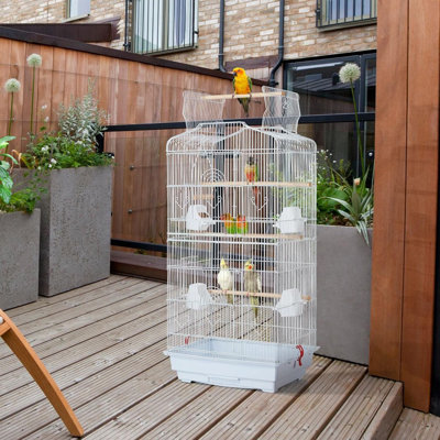 41-Inch Portable Hanging Flight Bird Cage