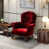 Wine Red Polyester Blend selected