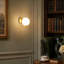 Cendy 1-Light Gold Armed Sconce