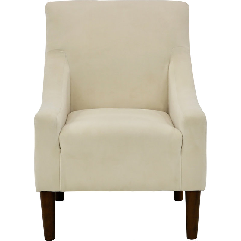 Shea Fabric Upholstered Armchair, Bella Bone