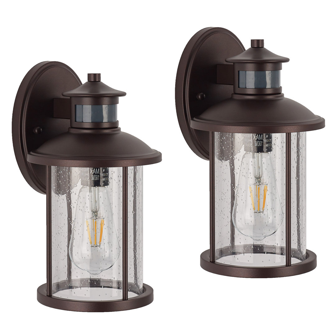 Othoson Steel Wall Light (Set of 2) Breakwater Bay