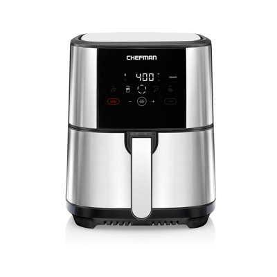 Friteuse à air numérique Cheff Turbofry Touch, acier inoxydable, 5 pintes