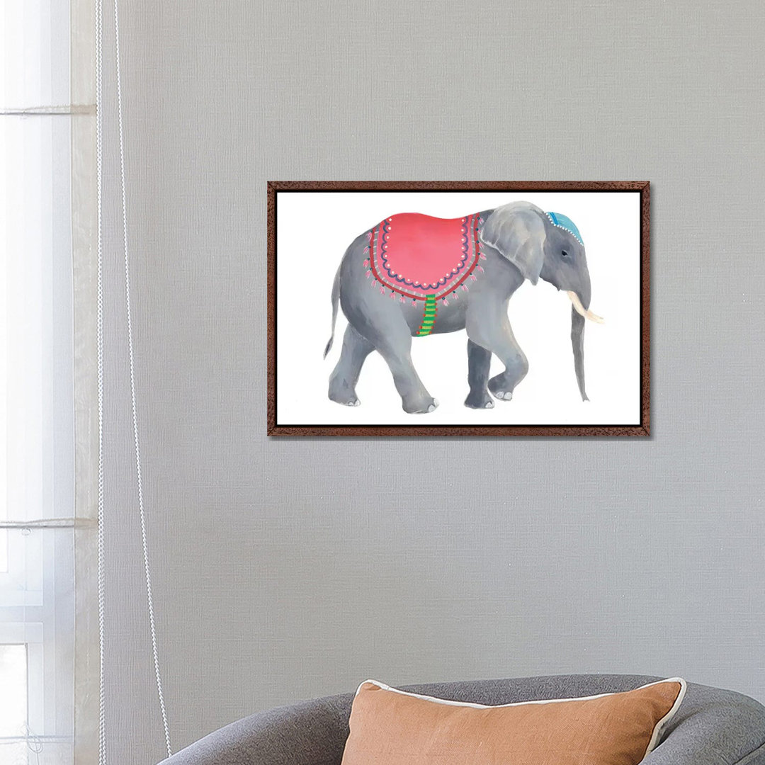 Festival Animal IV von Regina Moore - Galerie-verpackte Leinwand Giclée auf Leinwand