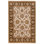 Hand Knotted Wool Area Rug in Ivory And Black