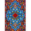 Tapis tissé pastel à motif d'étoile-211281876
