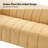 Anorea 81.5" W Boucle Fabric Channel Tufted Sofa-104234511
