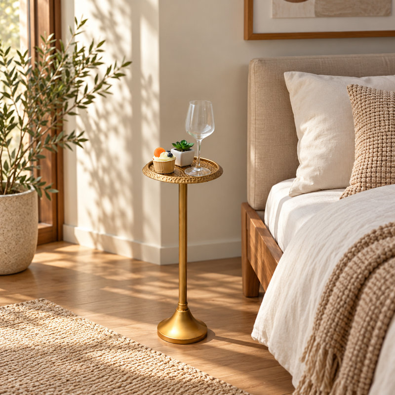  Table d'appoint Antique Gold