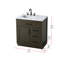 Meuble-lavabo simple 32 po Ahner-943484688