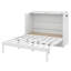 Lit escamotable mural Murphy avec tiroir, prises et ports USB-126622609