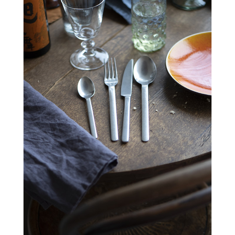 Sabre Paris - 24 Pieces Cutlery Set Loft Vintage - The Greys
